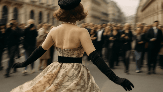 Hari Nef Brings Vintage Glamour to Paris Couture Week in Custom Chanel