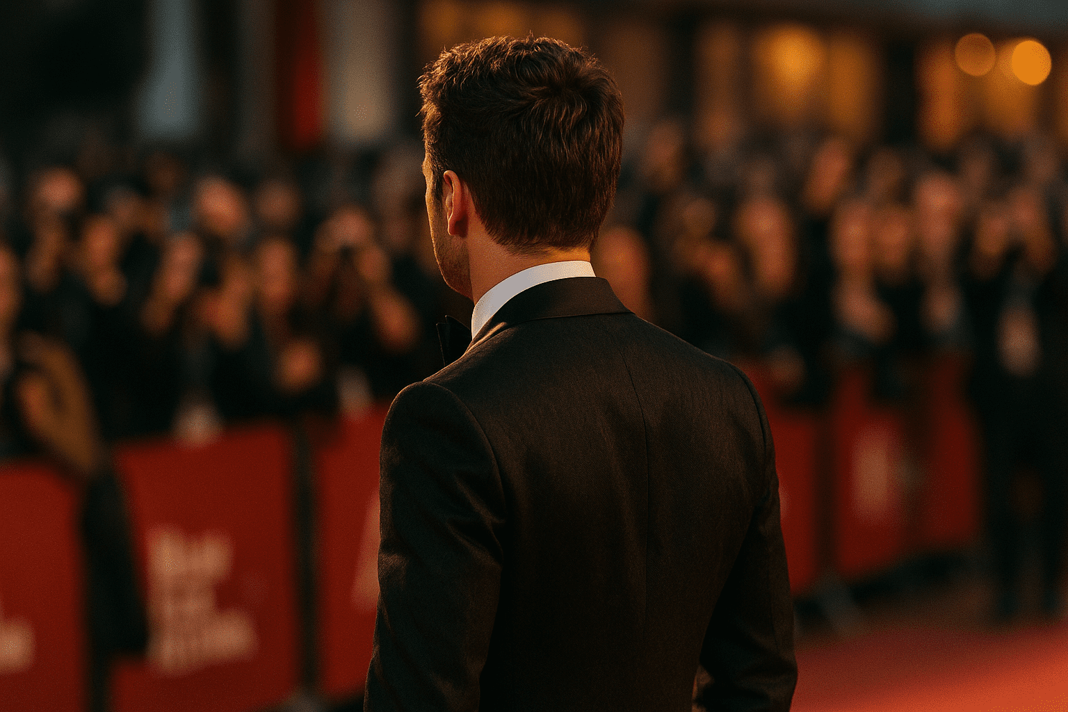 Sebastian Stan in Custom Brioni at the 2023 Milan Film Festival