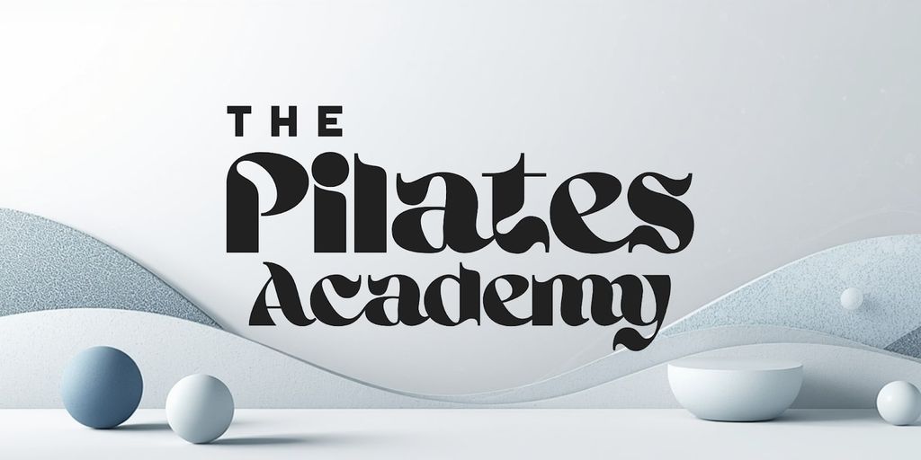 Logo of The Pilates Academy, a digital platform offering flexible, science-backed Pilates instructor training with personalized support